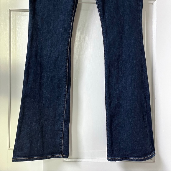 GAP 1969 Curvy Low Rise Bootcut Jeans | Dark Blue | 6/28 Regular Length - Picture 4 of 11